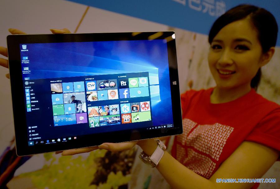 CHINA-TAIPEI-MICROSOFT-WINDOWS 10-LAUNCHING (CN)