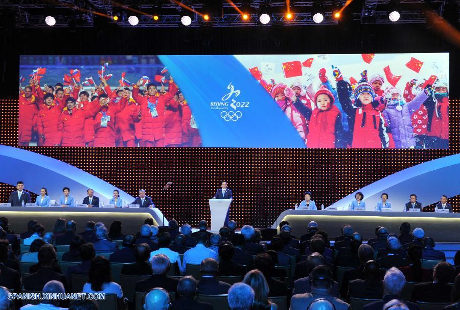 La candidatura de Beijing hizo su presentación final horas antes de que el Comité Olímpico Internacional (COI) decida en esta capital la sede de los Juegos Olímpicos de Invierno de 2022, invitando al máximo organismo deportivo mundial a dar un paso más para escribir una nueva historia.