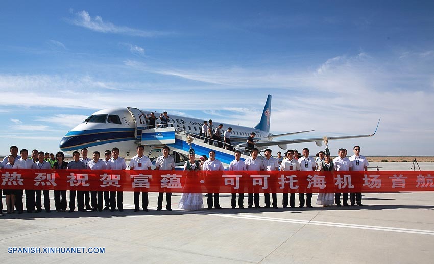 Un nuevo aeropuerto se ha abierto en la prefectura de Altay de la región autónoma uygur de Xinjiang, en el noroeste de China.
