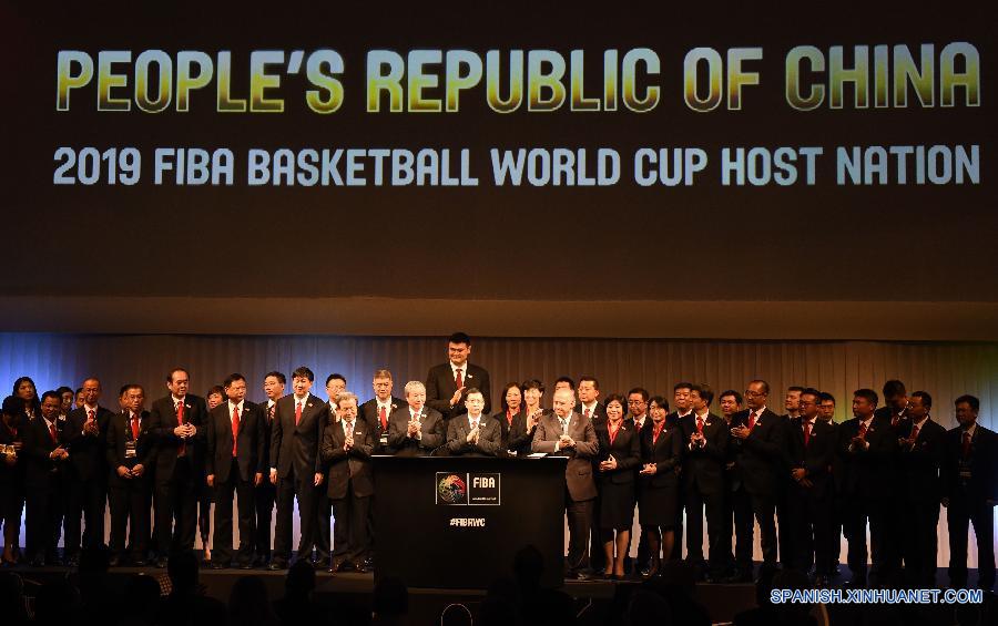 （体育）（2）篮球——中国获得2019年男篮世界杯举办权