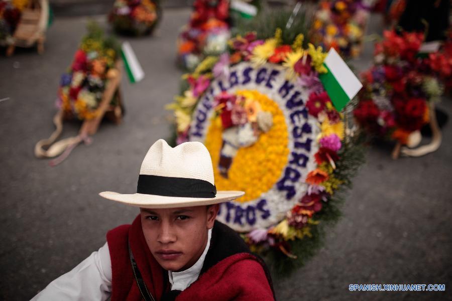 COLOMBIA-MEDELLIN-CULTURE-FLOWERS