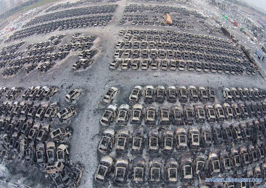 Se han encontrado 112 cuerpos sin vida después de las potentes explosiones ocurridas en un almacén la noche del miércoles en la municipalidad septentrional china de Tianjin, informaron hoy domingo las autoridades locales.