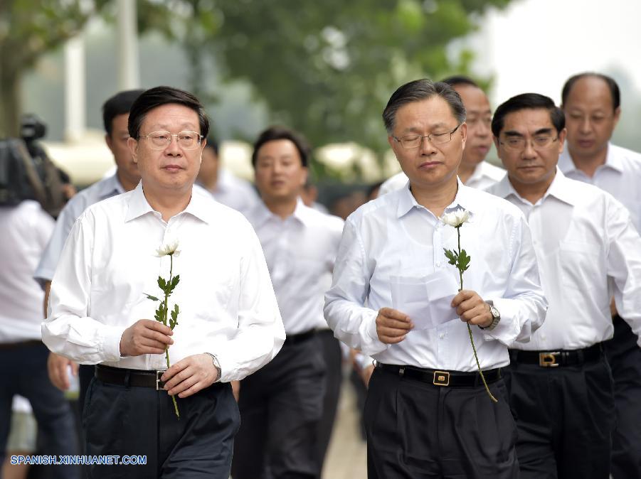 CHINA-TIANJIN-EXPLOSION-MOURNING (CN)