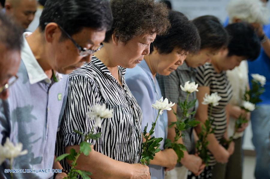 CHINA-TIANJIN-EXPLOSION-MOURNING (CN)
