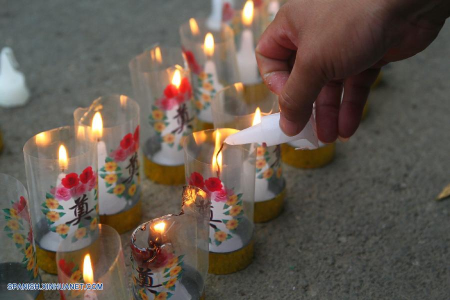 CHINA-TIANJIN-EXPLOSION-MOURNING (CN)