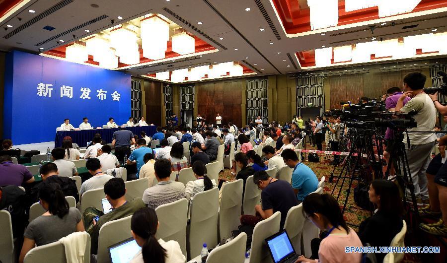 CHINA-TIANJIN-EXPLOSION-PRESS CONFERENCE (CN) 