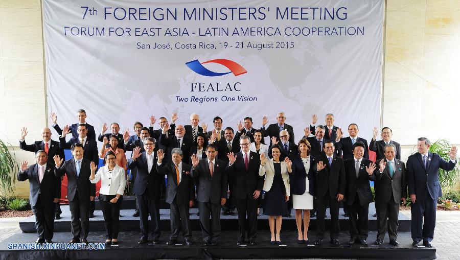 La VII Reunión de Cancilleres del Foro de Cooperación América Latina-Asia del Este (Focalae) inició hoy en Costa Rica, con la presencia de ministros, viceministros y delegados de 35 países de Asia del Este, América Latina y el Caribe.