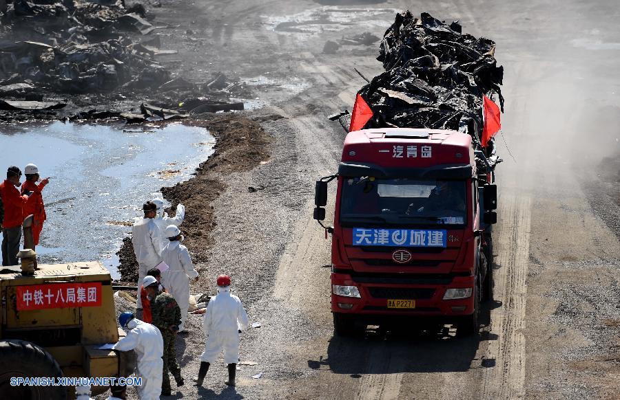 El puerto chino norteño de Tianjin está volviendo a la normalidad después de las explosiones ocurridas el miércoles de la semana pasada.