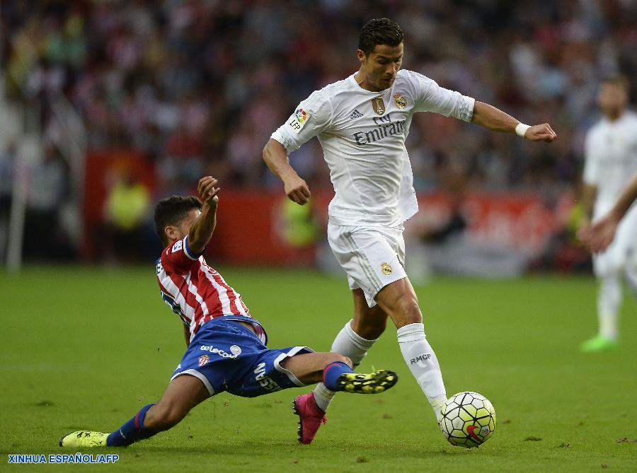 Fútbol: Real Madrid empata 0-0 ante Sporting de Gijón con juego discreto