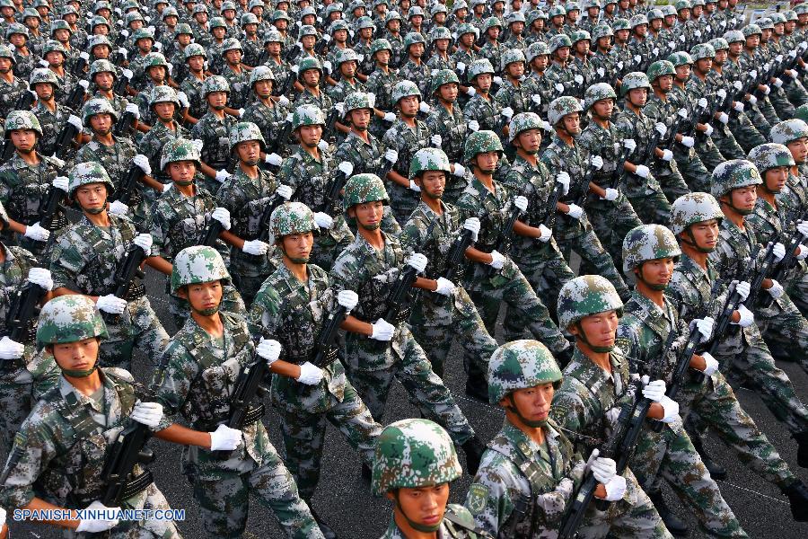 ESPECIAL: Tropas chinas se preparan para desfile perfecto de conmemoración de IIGM