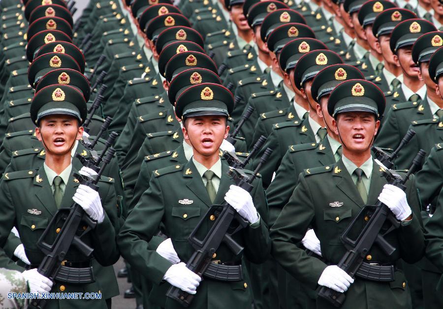 ESPECIAL: Tropas chinas se preparan para desfile perfecto de conmemoración de IIGM