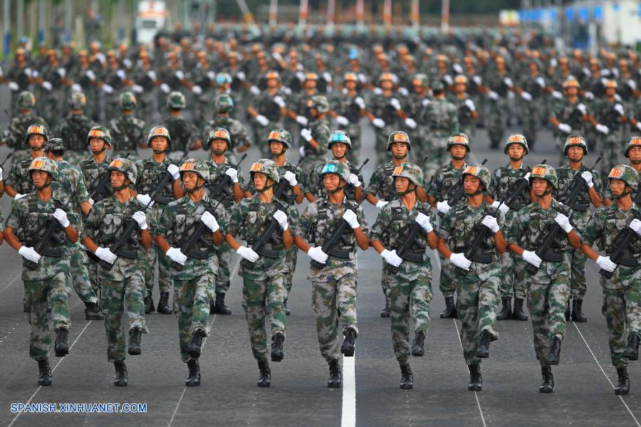 ESPECIAL: Tropas chinas se preparan para desfile perfecto de conmemoración de IIGM