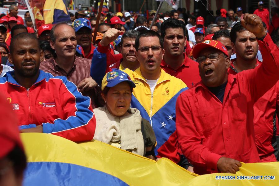 VENEZUELA-CARACAS-MARCH-COLOMBIA-BORDER CRISIS