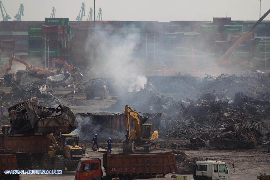 El número de muertos a causa de las explosiones registradas en un almacén de la municipalidad norteña china de Tianjin hace más de dos semanas ha ascendido a 150, mientras que otras 23 personas permanecen desaparecidas, según los datos aportados hoy domingo por las autoridades de rescate.