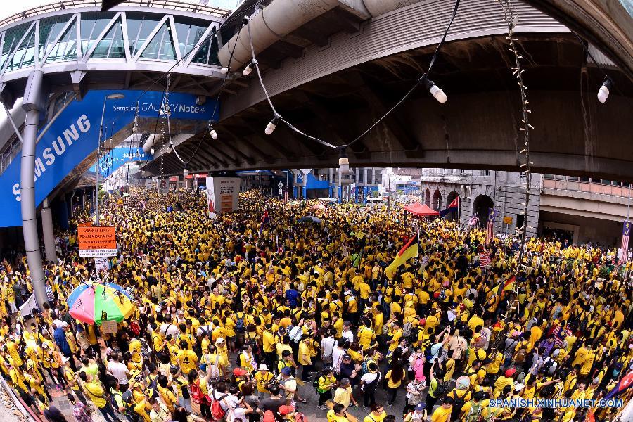 （XHDW）（1）马来西亚万人集会进入第二日