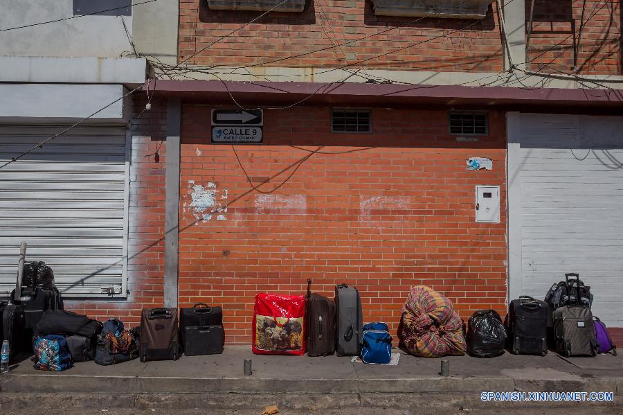 VENEZUELA-SAN ANTONIO DE TACHIRA-COLOMBIA-MILITARY-BORDER