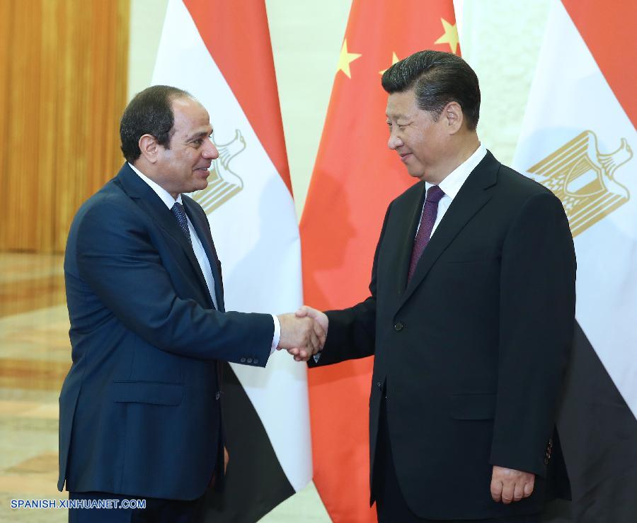 El presidente chino, Xi Jinping, se reunió hoy miércoles en Beijing con su homólogo egipcio, Abdel Fattah al-Sisi, y ambas partes se concentraron en la discusión sobre cooperación bilateral entre ambas naciones.