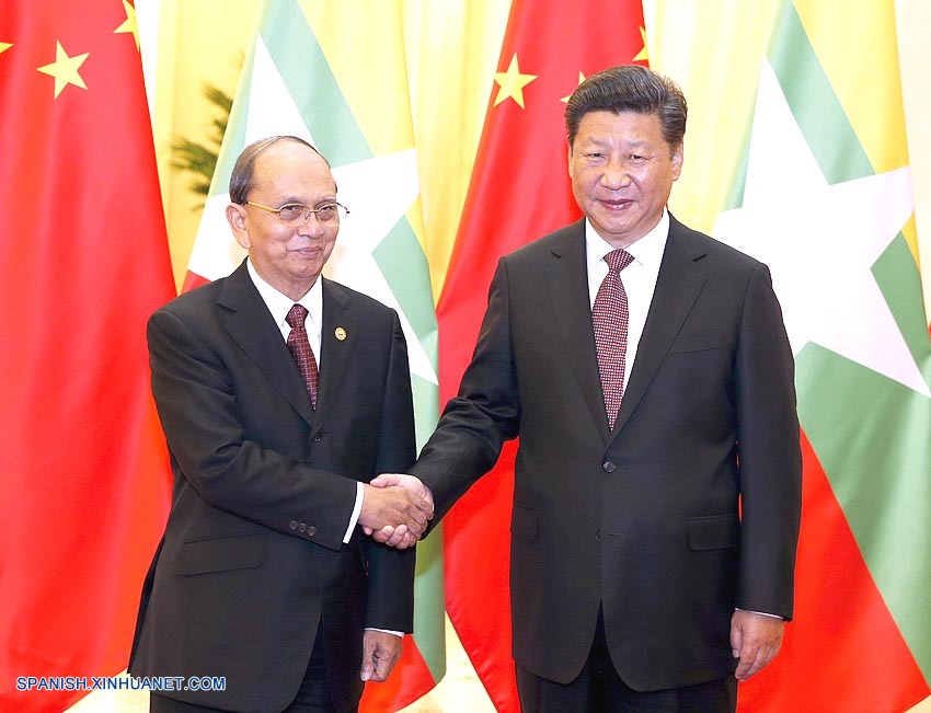 El presidente de China, Xi Jinping, se reunió hoy con su homólogo de Myanmar, U Thein Sein, y expresó la esperanza de incrementar el comercio transfronterizo y el intercambio de personal y prometió continuar ofreciendo ayuda para la reconstrucción de zonas afectadas por las inundaciones en Myanmar.