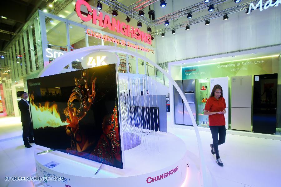 Con el comienzo hoy en Berlín de la 55º Feria de Electrónicos de Consumo IFA, la mayor feria de aparatos electrónicos y electrodomésticos de Europa, la exposición de marcas chinas también realizó su primera ceremonia inaugural en la IFA.