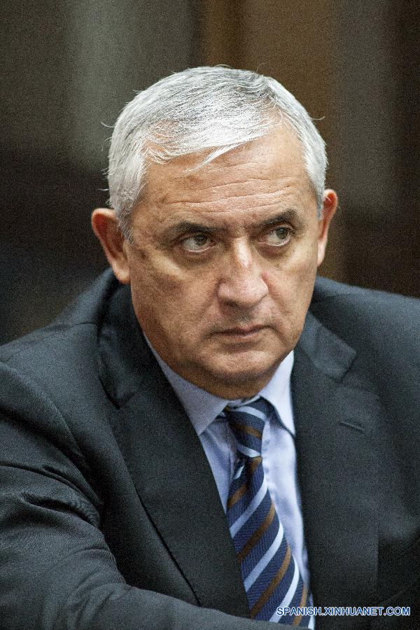 GUATEMALA-GUATEMALA CITY-POLITICS-OTTO PEREZ-HEARING