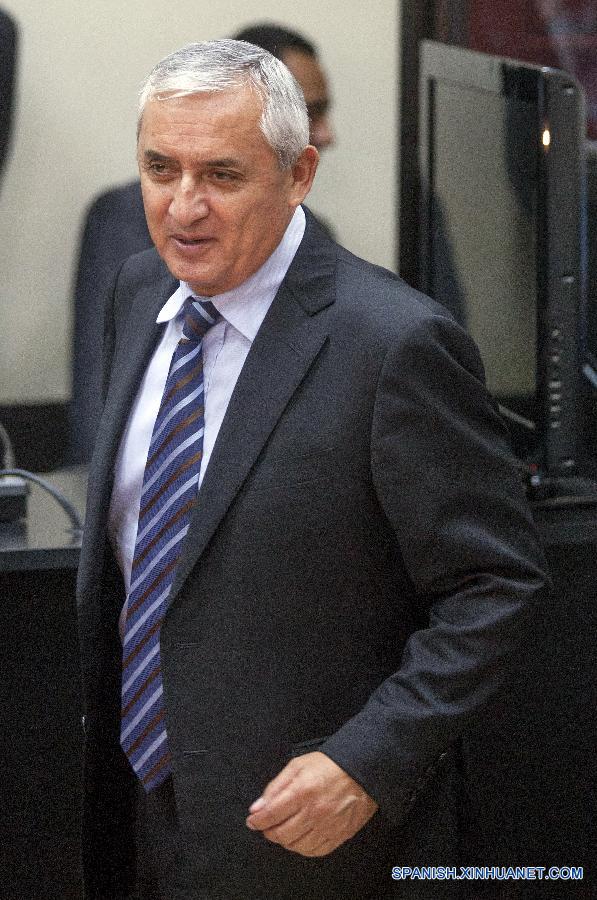 GUATEMALA-GUATEMALA CITY-POLITICS-OTTO PEREZ-HEARING