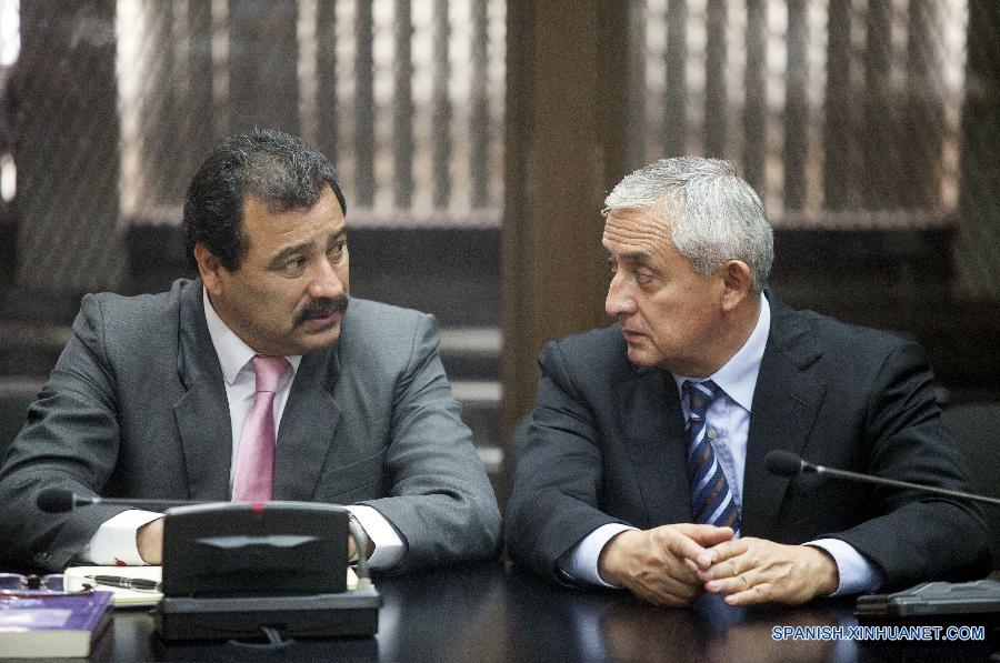 GUATEMALA-GUATEMALA CITY-POLITICS-OTTO PEREZ-HEARING