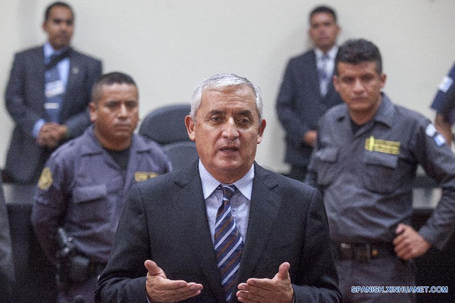 GUATEMALA-GUATEMALA CITY-POLITICS-OTTO PEREZ