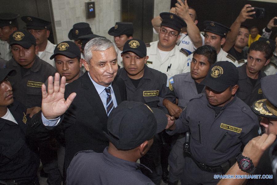 GUATEMALA-GUATEMALA CITY-POLITICS-OTTO PEREZ