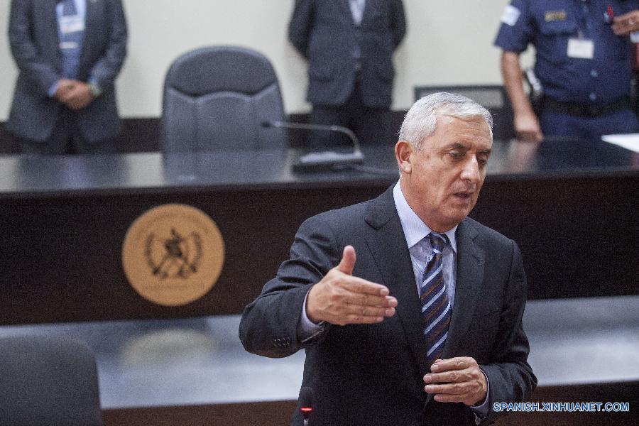 GUATEMALA-GUATEMALA CITY-POLITICS-OTTO PEREZ