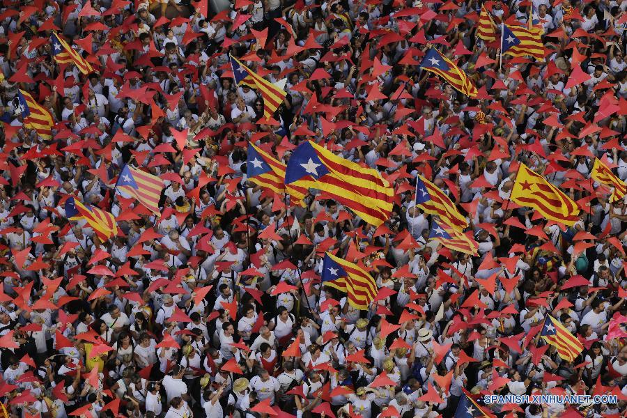 SPAIN-BARCELONA-DEMENSTRATION-CATALONIA-INDEPENDENCE