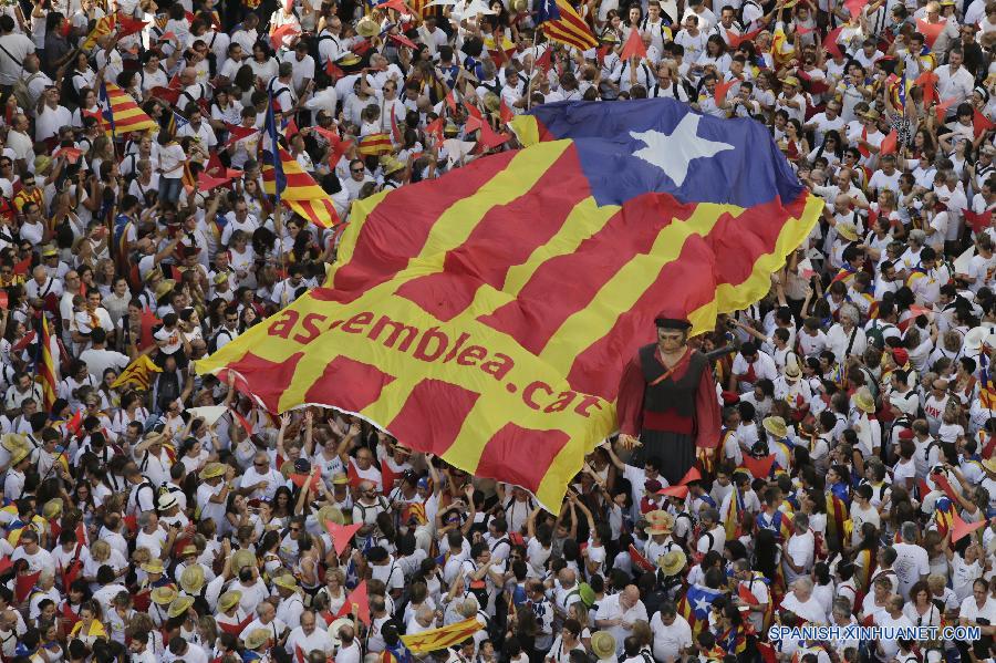 SPAIN-BARCELONA-DEMENSTRATION-CATALONIA-INDEPENDENCE