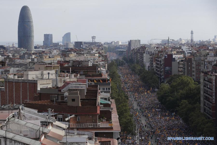 SPAIN-BARCELONA-DEMENSTRATION-CATALONIA-INDEPENDENCE