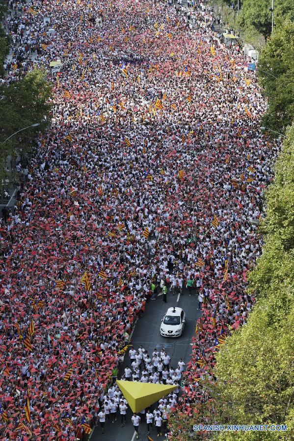 SPAIN-BARCELONA-DEMENSTRATION-CATALONIA-INDEPENDENCE