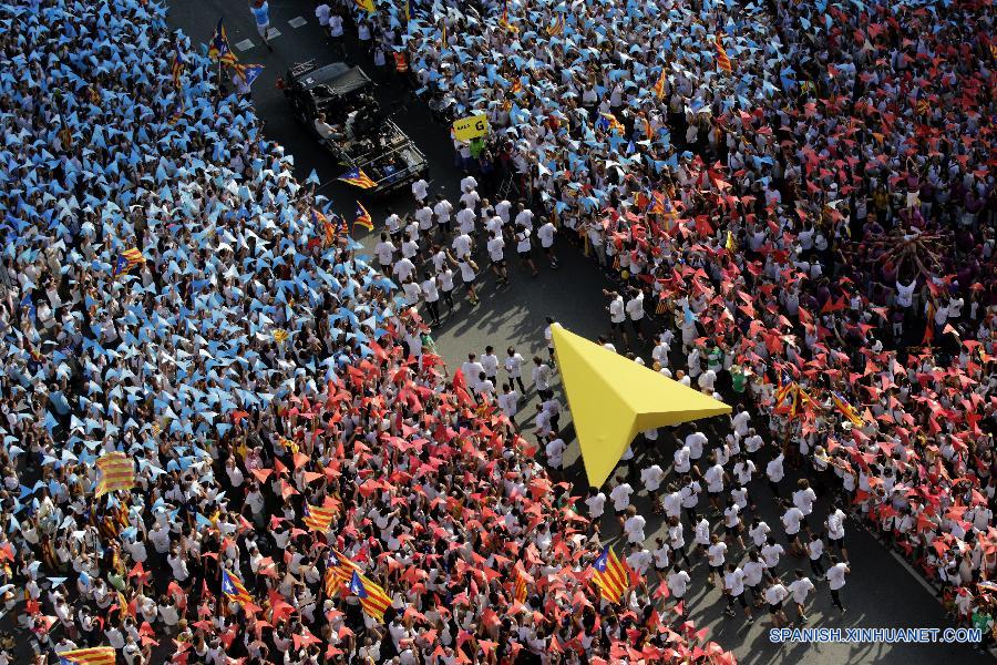 SPAIN-BARCELONA-DEMENSTRATION-CATALONIA-INDEPENDENCE