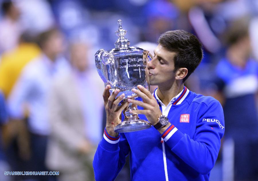 El tenista serbio Novak Djokovic, número uno del mundo, conquistó hoy aquí su segundo título en el Abierto de Estados Unidos y décimo Gran Slam de su carrera tras superar al suizo Roger Federer (2) por 6-4, 5-7, 6-4 y 6-4.