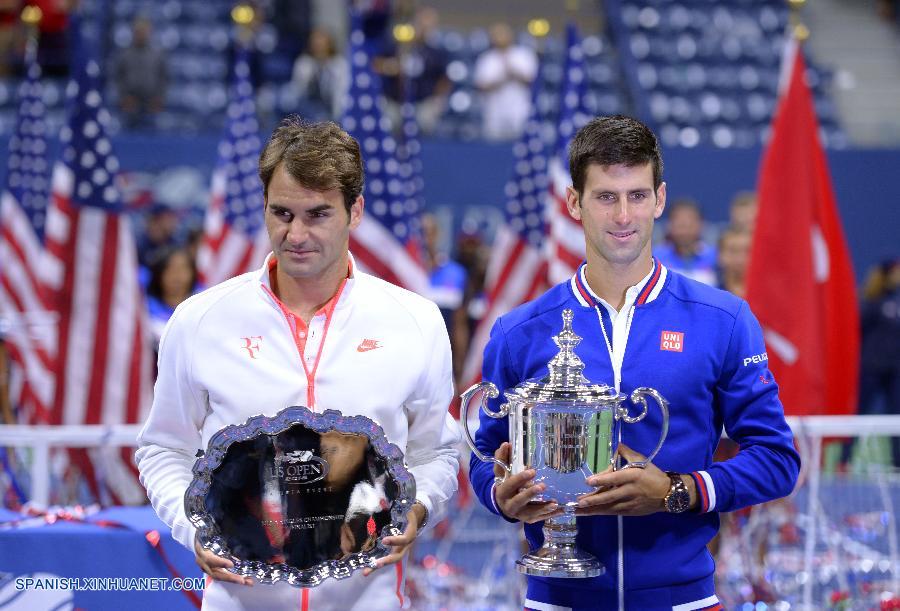 El tenista serbio Novak Djokovic, número uno del mundo, conquistó hoy aquí su segundo título en el Abierto de Estados Unidos y décimo Gran Slam de su carrera tras superar al suizo Roger Federer (2) por 6-4, 5-7, 6-4 y 6-4.