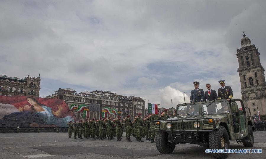 MEXICO-MEXICO CITY-MILITARY PARADE