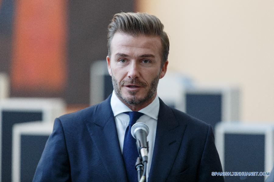 UN-NEW YORK-UNICEF-DAVID BECKHAM