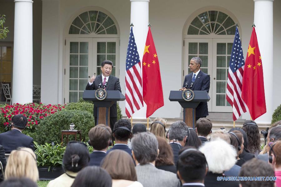 U.S.-WASHINGTON D.C.-CHINA-XI JINPING-BARACK OBAMA-TALKS