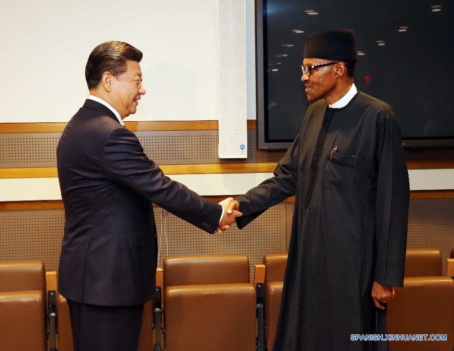 El presidente de China, Xi Jinping, se reunió hoy con su homólogo nigeriano Muhammadu Buhari y pidió impulsar la cooperación bilateral y modernizar la asociación estratégica entre los dos países.