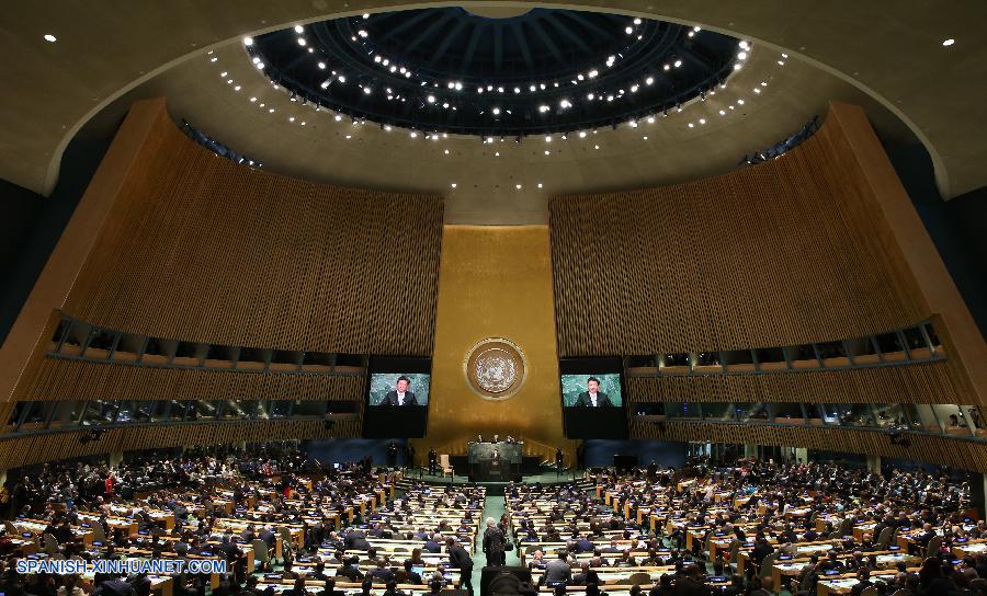 El presidente de China, Xi Jinping, anunció en la sede de la ONU una serie de importantes acciones en apoyo a Naciones Unidas y a sus esfuerzos de mantenimiento de paz.