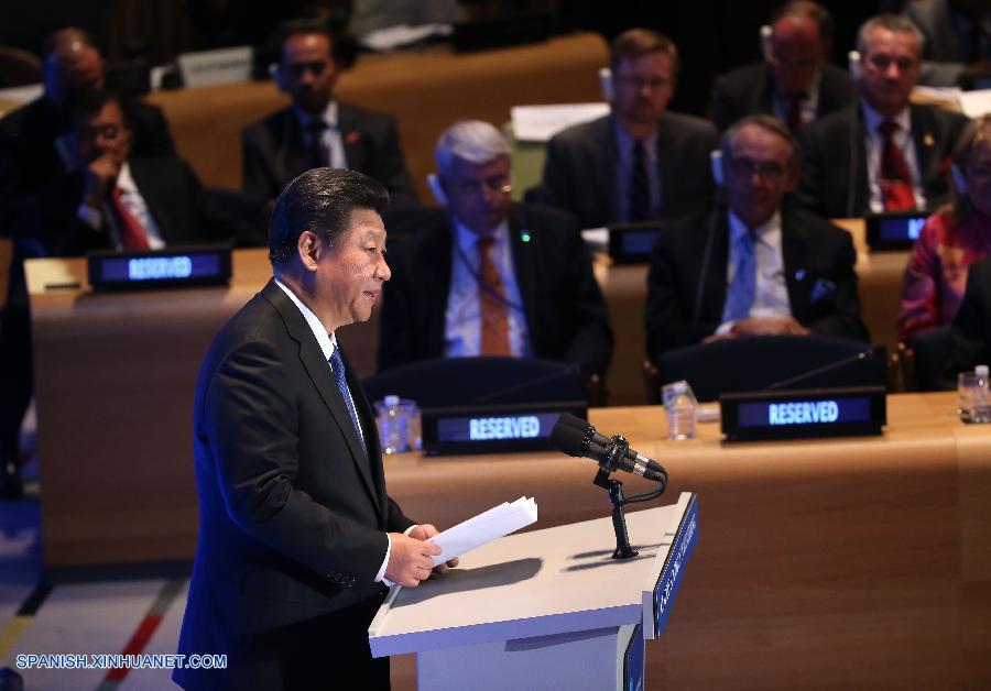 （XHDW）（2）习近平出席联合国维和峰会并发表讲话