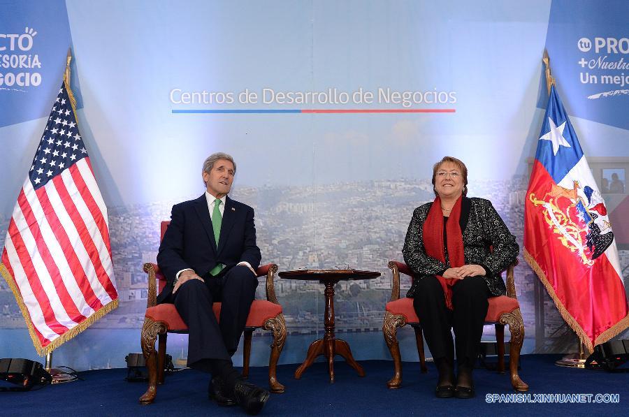 CHILE-VALPARAISO-US-POLITICS-INAUGURATION