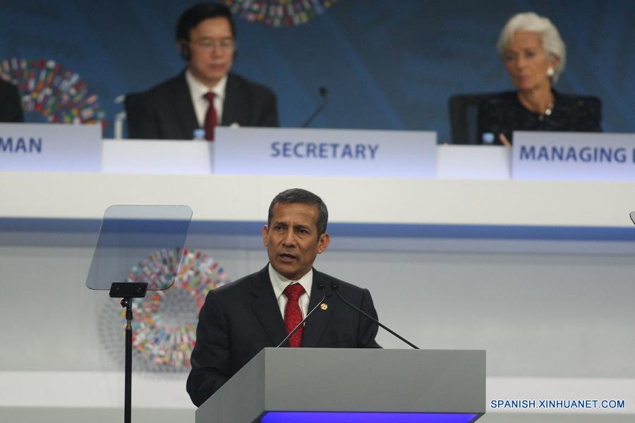 PERU-LIMA-IMF-WB-ECONOMY-ANNUAL MEETINGS