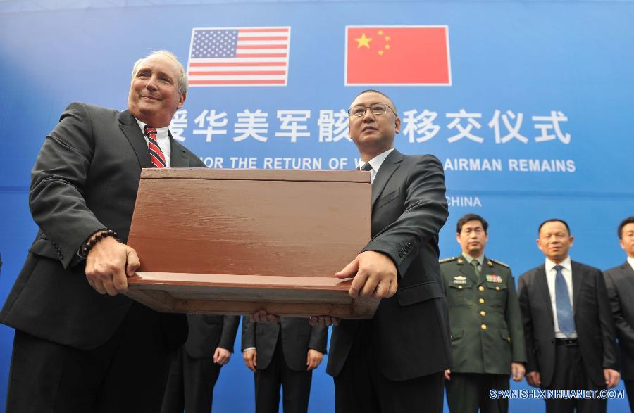 CHINA-SICHUAN-WWII U.S.PILOTS-REMAINS-RETURN (CN)