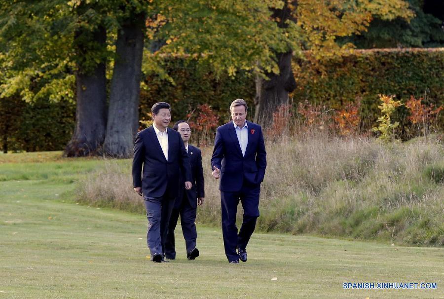 （时政）习近平同英国首相卡梅伦再次会晤