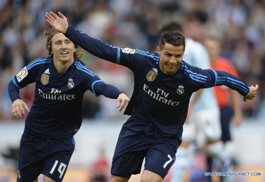 El club español de fútbol Real Madrid ganó hoy 3-1 a un sólido Celta de Vigo en el estadio de Balaídos, en un partido correspondiente a la novena jornada de la Liga local.