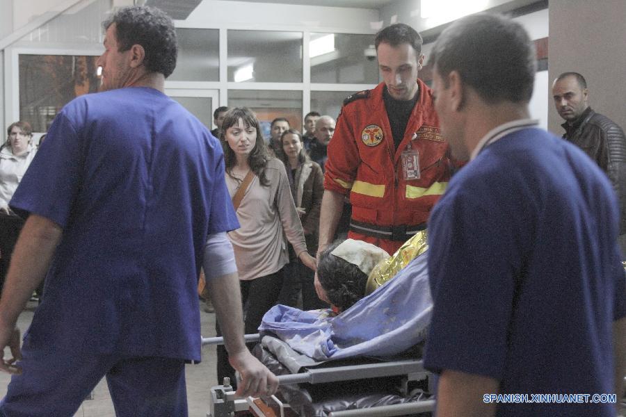 （国际）（2）罗马尼亚一夜总会火灾致27人死亡