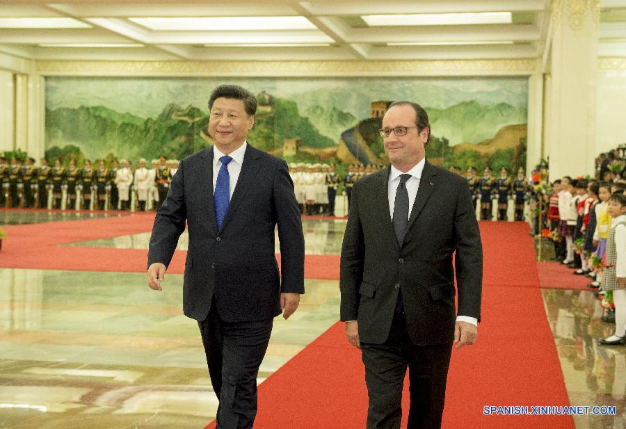 CHINA-BEIJING-XI JINPING-FRANCOIS HOLLANDE-TALKS (CN)