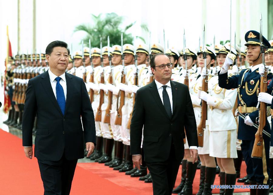 CHINA-BEIJING-XI JINPING-FRANCOIS HOLLANDE-TALKS (CN)